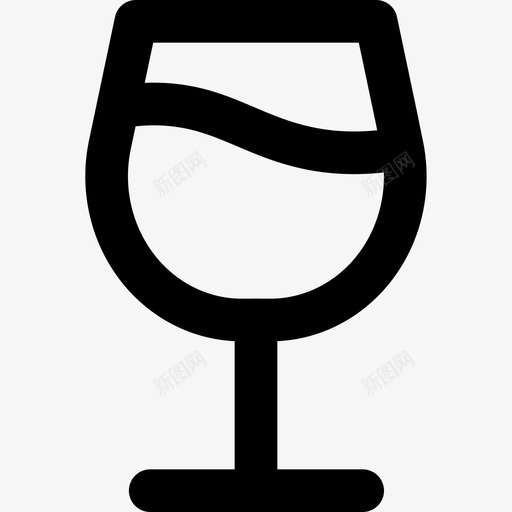 一杯酒白兰地饮料图标svg_新图网 https://ixintu.com 一杯酒 可爱的线条图标 派对 白兰地 非常适合用户界面和基于24x24像素网格的功能图形 风格独特 饮料