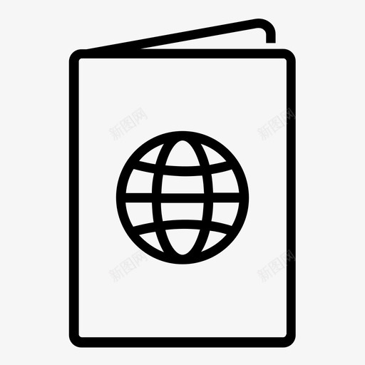 护照旅游潮汐图标svg_新图网 https://ixintu.com 互联网 国际 护照 旅游 无线 智能手机 最新技术 潮汐 登机