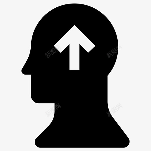 聪明头脑风暴教育图标svg_新图网 https://ixintu.com 化身第五卷 头脑风暴 学习 想法 教育 聪明