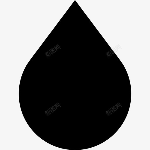 水水滴油图标svg_新图网 https://ixintu.com 天气 水 水滴 油 雨