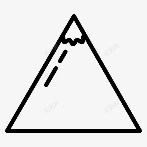 山1攀岩图标svg_新图网 https://ixintu.com 1 山 山峰 山脊 岩石 攀岩 顶峰
