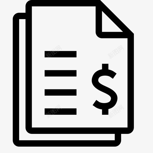 报表财务文件夹图标svg_新图网 https://ixintu.com dottie 报表 收入 文件夹 财务 货币