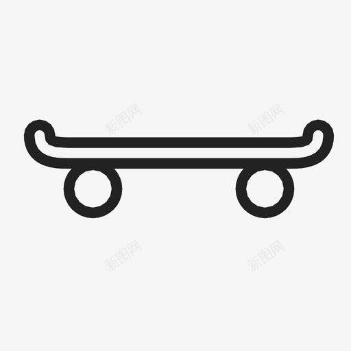滑板极限运动青少年图标svg_新图网 https://ixintu.com 极限运动 滑板 青少年
