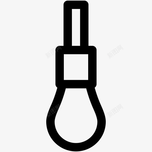 绞刑架惩罚脚手架图标svg_新图网 https://ixintu.com 上吊绳 吊绳 惩罚 犯罪和安全可爱的图标 绞刑架 脚手架