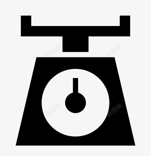 秤机器测量图标svg_新图网 https://ixintu.com 机器 测量 物体字形 秤 称重 重量