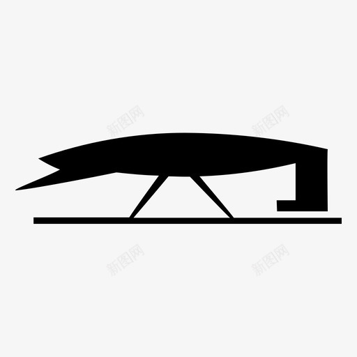 鸟类抽象飞行图标svg_新图网 https://ixintu.com 抽象 纳瓦霍族 美洲土著 西南美洲土著艺术鸟类 部落 飞行 鸟类