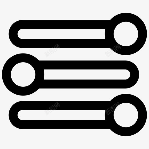 设置手柄机构图标svg_新图网 https://ixintu.com 手柄 机构 档位设置 设置 调谐 选项