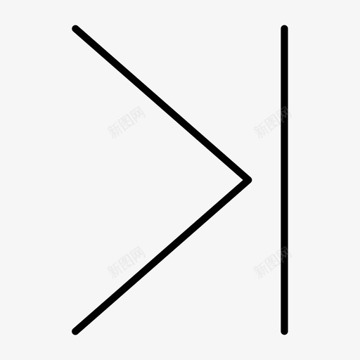 向后跳向左上一个图标svg_新图网 https://ixintu.com 上一个 倒带 向后跳 向左 基本