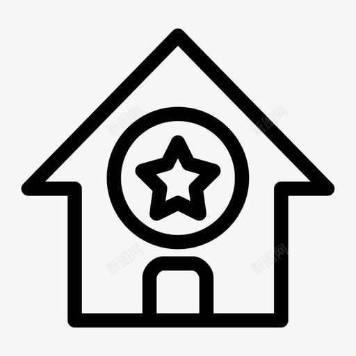 最喜欢的房子最好的家图标svg_新图网 https://ixintu.com 喜欢 家 明星 最喜欢的房子 最好的