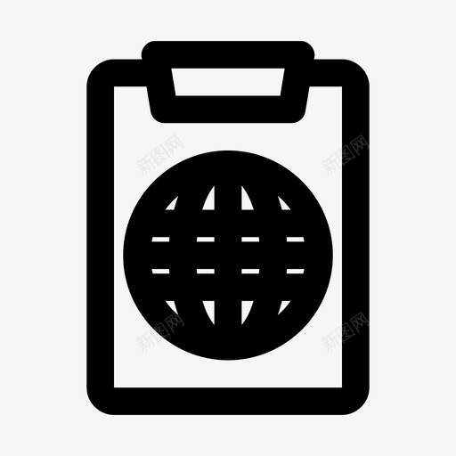 剪贴板internet记事本报告图标svg_新图网 https://ixintu.com 任务板 任务计划 剪贴板internet 剪贴板通知 报告 策略制定器 记事本