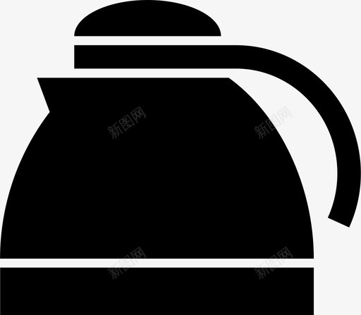 咖啡壶咖啡因咖啡机图标svg_新图网 https://ixintu.com 咖啡因 咖啡壶 咖啡机 浓缩咖啡 滴咖啡