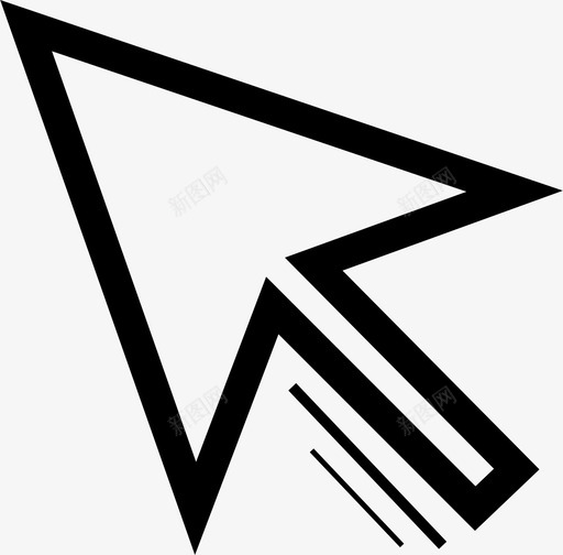 鼠标光标光标界面图标svg_新图网 https://ixintu.com 光标 光标界面 鼠标