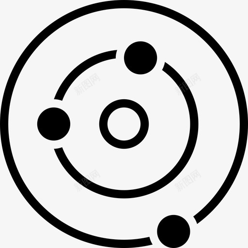 接近度地理位置地图图标svg_新图网 https://ixintu.com 地图 地图和地理位置标志符号 地理位置 导航 接近度