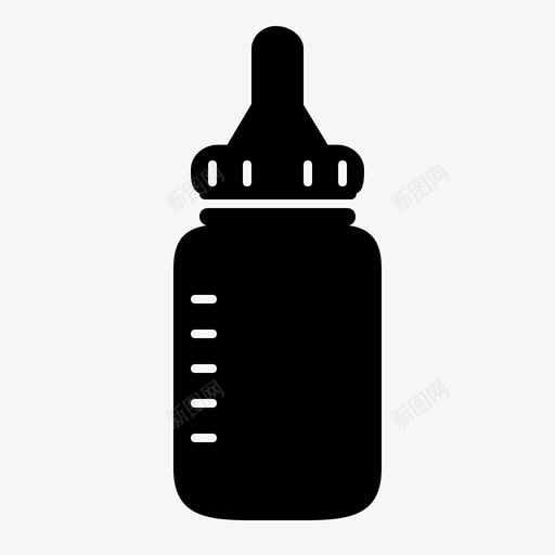 婴儿奶瓶配方奶粉婴儿图标svg_新图网 https://ixintu.com 婴儿 婴儿图标 婴儿奶瓶 牛奶 配方奶粉