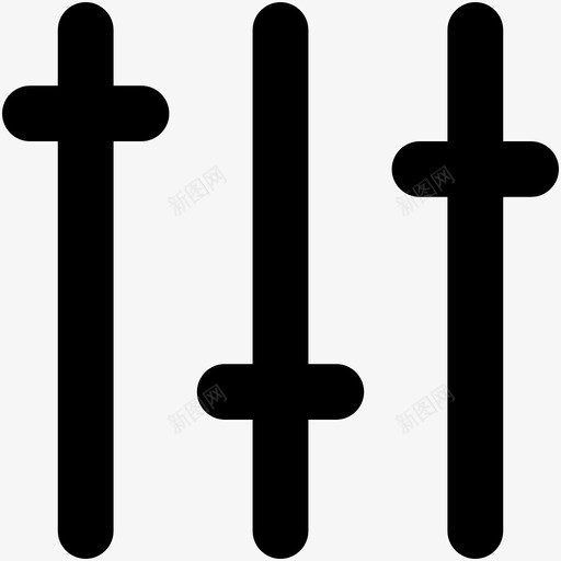 均衡器多媒体音乐首选项图标svg_新图网 https://ixintu.com 均衡器 声音设置 多媒体 音乐首选项 音量调节器 音频和视频图标集