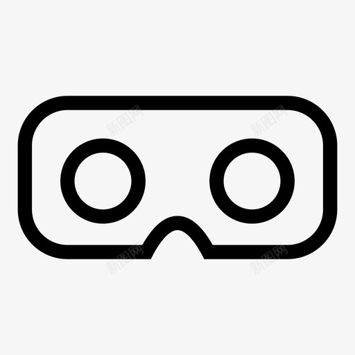 虚拟现实护目镜3doculus图标svg_新图网 https://ixintu.com 3d oculus 电子产品 虚拟现实 虚拟现实护目镜