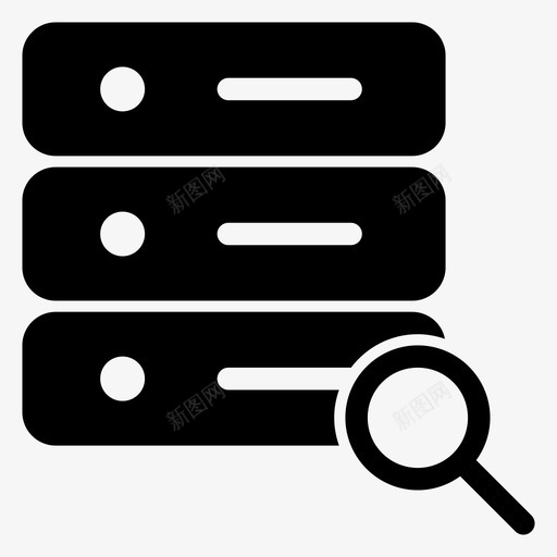 web服务器查找web托管共享存储图标svg_新图网 https://ixintu.com internet web托管 web服务器查找 共享存储 共享托管 定位 放大镜 目标 网络