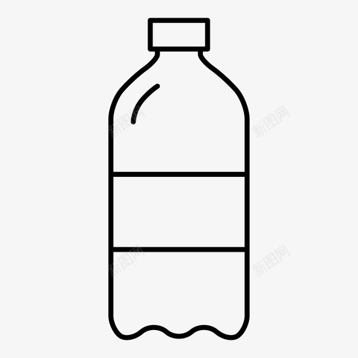 汽水瓶饮料可乐图标svg_新图网 https://ixintu.com 可乐 家用 柠檬水瓶 汽水瓶 饮料