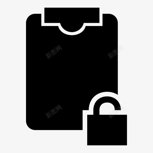 任务解锁剪贴板数据信息图标svg_新图网 https://ixintu.com 任务规划 任务解锁 剪贴板 办公文具 战略制定者 数据信息