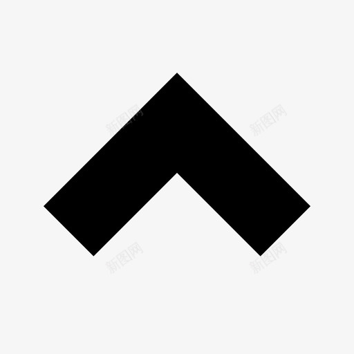 向上箭头方向图标svg_新图网 https://ixintu.com 升高 向上 增加 方向 箭头 箭头和方向图示符