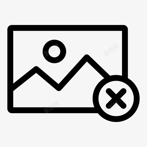 删除图像图像照片图标svg_新图网 https://ixintu.com 删除图像 图像 图片 照片 视图