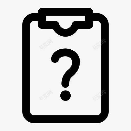 未知剪贴板记事本office图标svg_新图网 https://ixintu.com office 不支持 信纸 剪贴板 未知剪贴板 记事本