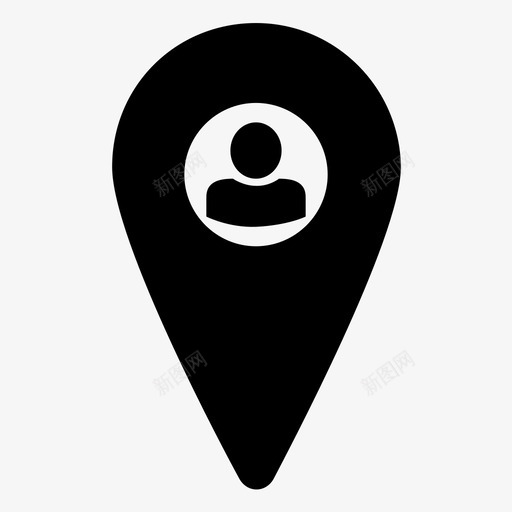 用户位置震颤悸动图标svg_新图网 https://ixintu.com 你在这里 家 悸动 波峰 爆发 用户位置 跳动 配置文件位置 震颤