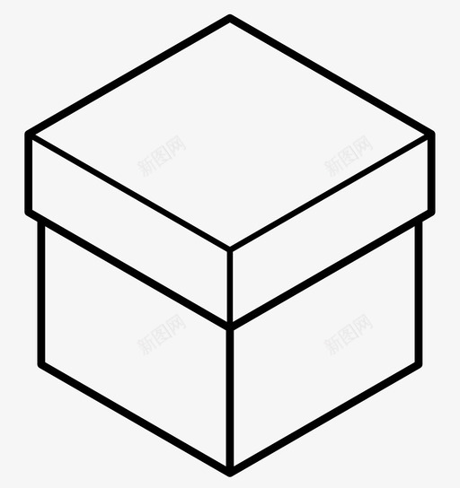 箱子纸板箱板条箱图标svg_新图网 https://ixintu.com 包装 板条箱 箱子 纸板箱
