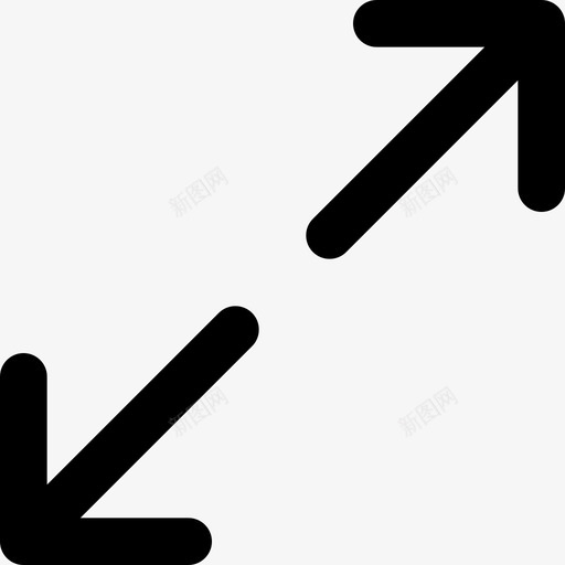 展开全屏最大化图标svg_新图网 https://ixintu.com 全屏 具有独特的风格 剪切一组可爱的线条图标 展开 拉伸 最大化 调整大小 非常适合用户界面和基于24x24像素网格的功能图形