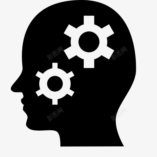 脑力劳动学习头脑图标svg_新图网 https://ixintu.com 信仰和科学雕文 头脑 学习 宗教 环境 脑力劳动