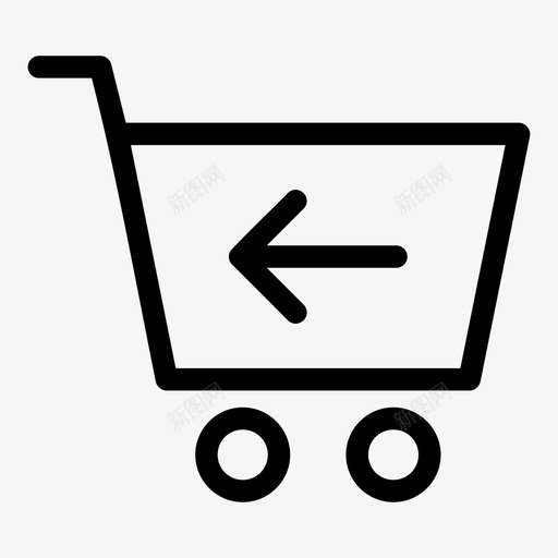 拉杆箱上一个市场在线商店图标svg_新图网 https://ixintu.com 在线商店 市场 拉杆箱上一个 超市