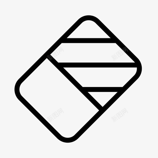 橡皮擦商务桌面图标svg_新图网 https://ixintu.com 办公室 商务 文具 桌面 橡皮擦 橡胶 设备