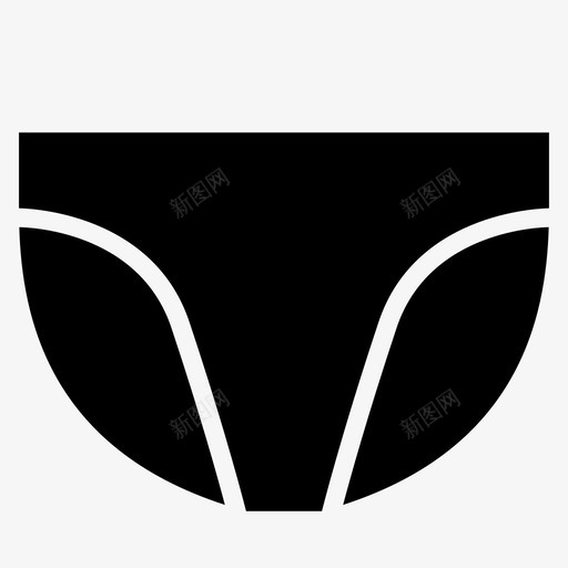 内裤男士长裤图标svg_新图网 https://ixintu.com 内裤 男士 美容符号 长裤