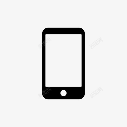 手机设备掌上电脑图标svg_新图网 https://ixintu.com ios iphone 手机 掌上电脑 设备