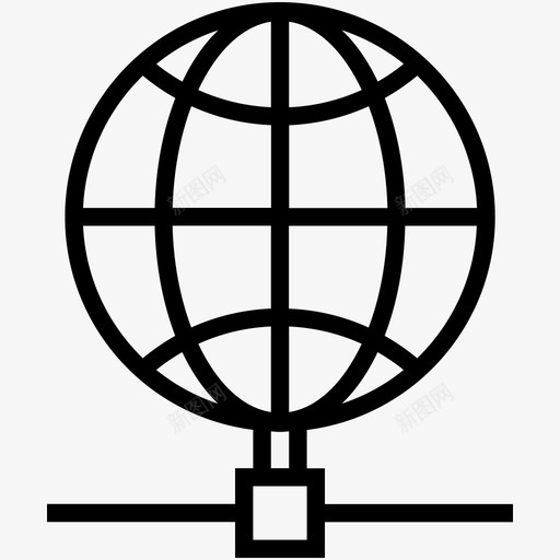 internet服务器internet连接网络图标svg_新图网 https://ixintu.com internet服务器 internet连接 web客户端 web宿主 数据存储图标集 网络