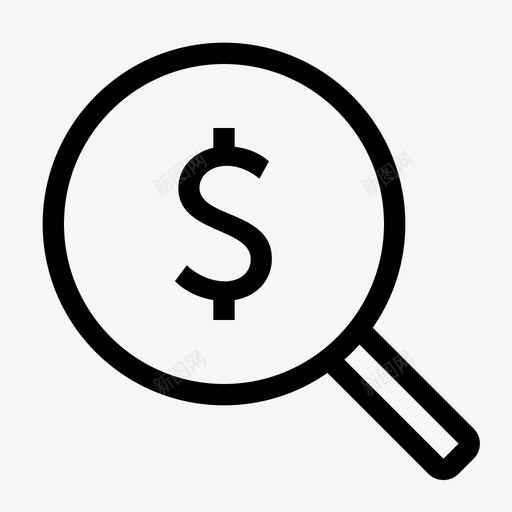 找钱审计商业图标svg_新图网 https://ixintu.com 商业 多蒂 审计 找钱 支票 财务