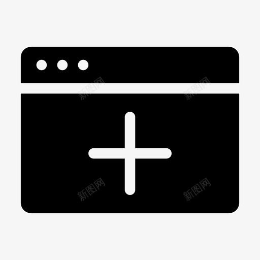 浏览器添加添加internet访问图标svg_新图网 https://ixintu.com internet访问 web浏览器 浏览器添加 添加 网页 联机浏览器