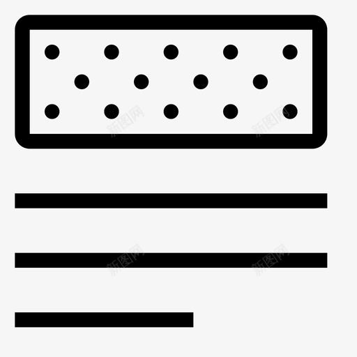 文本换行内容图像图标svg_新图网 https://ixintu.com 内容 图像 文本换行 段落 点 顶部