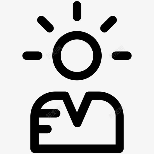创意思维悸动聪明工人图标svg_新图网 https://ixintu.com 人力资源可爱图标 创意思维 创新思维 徽章 悸动 智能 最新技术 灯泡 聪明工人 跳动 震颤