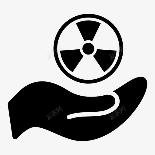 核电电力能源图标svg_新图网 https://ixintu.com 工业 手 核电 电力 能源