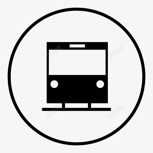 火车火车轨道铁路图标svg_新图网 https://ixintu.com 火车 火车轨道铁路