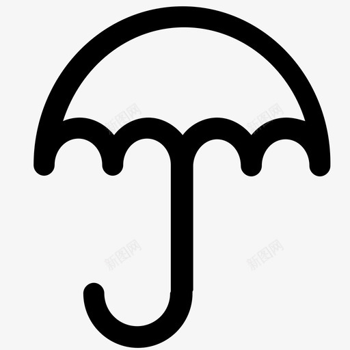 伞季风雨图标svg_新图网 https://ixintu.com 伞 季风 水 雨