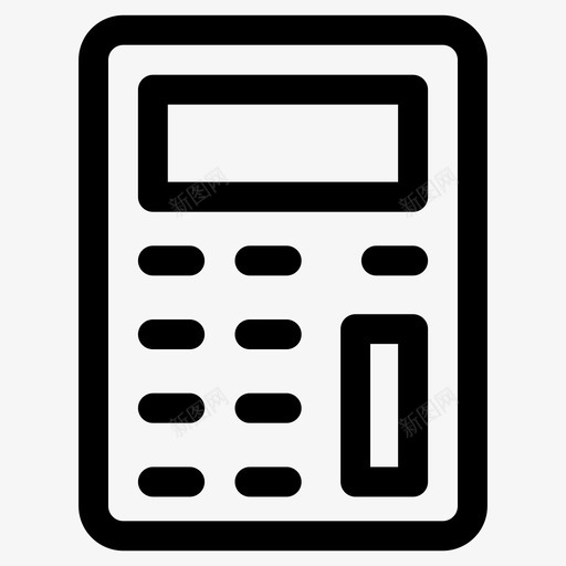 计算器submultiply图标svg_新图网 https://ixintu.com accounting add calculationdevice display mathematics multiply sub sum web和用户界面可爱的图标 计算器