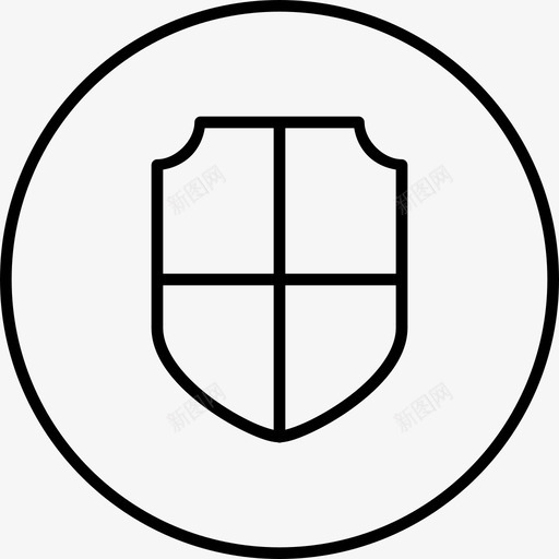 屏蔽加密防火墙图标svg_新图网 https://ixintu.com 业务环线 保护 加密 安全 屏蔽 防火墙