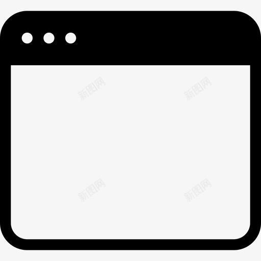浏览器窗口internet移动图标svg_新图网 https://ixintu.com internet web windows和应用程序实心图标 智能手机 浏览器窗口 移动