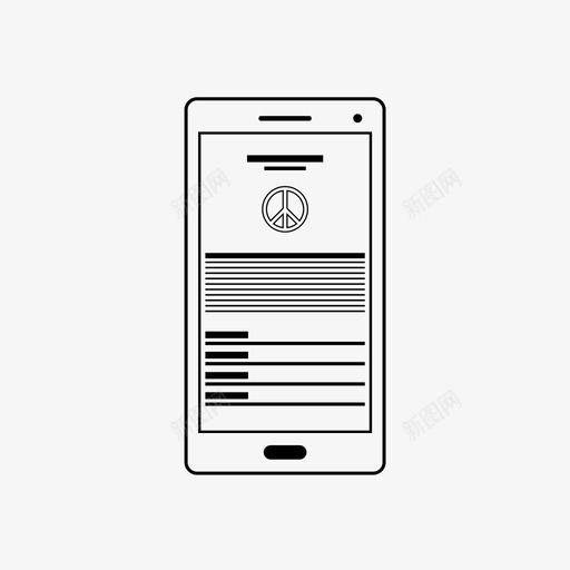 移动网站网络服务器缩略图图标svg_新图网 https://ixintu.com web缩略图 www 协议 智能手机 浏览器 社交 移动网站 端口地址 缩略图 网络服务器