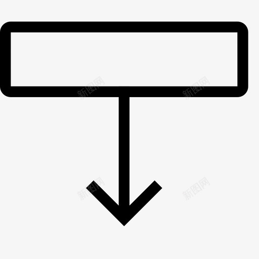 下移排列箭头图标svg_新图网 https://ixintu.com 下移 向后 排列 点帖 箭头 设计