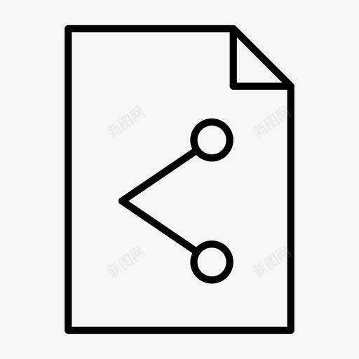 文件共享文档纸张图标svg_新图网 https://ixintu.com 文件共享 文档 社交 纸张 网页设计