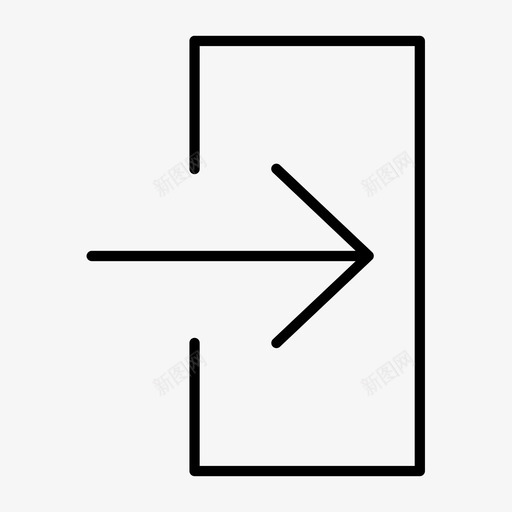 门薄进入入口图标svg_新图网 https://ixintu.com 入口 登录 进入 门薄