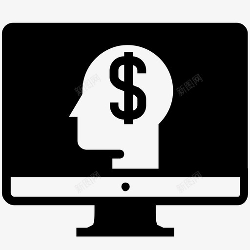 电子商务理念金融与中小企业图标svg_新图网 https://ixintu.com 电子商务理念 金融与中小企业